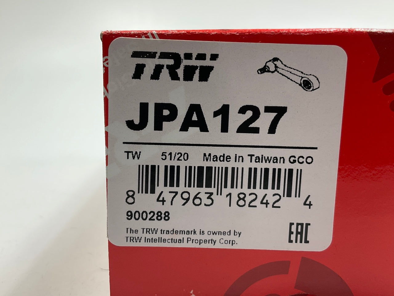 TRW JPA127 Steering Pitman Arm For 1997-2001 Cadillac Catera