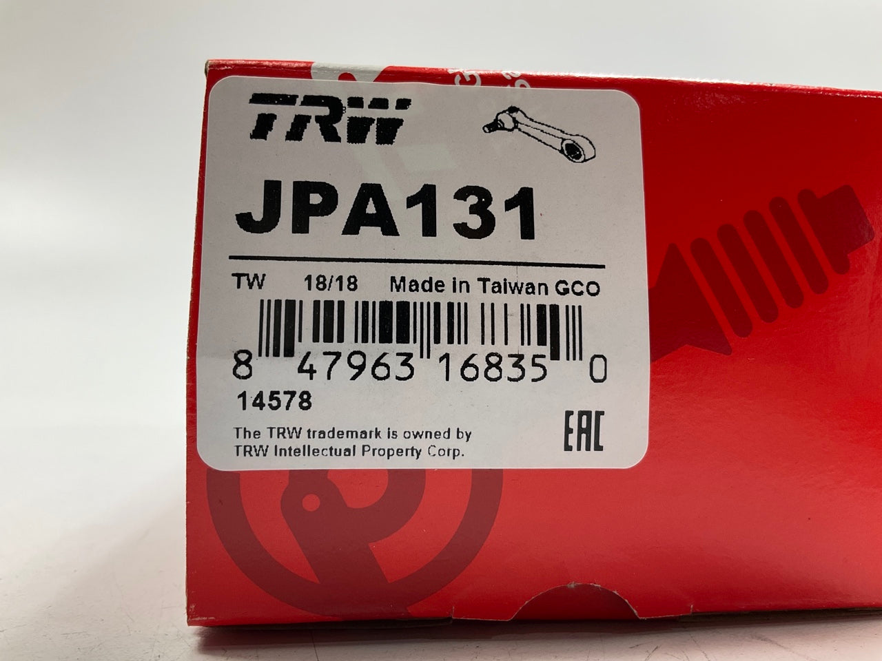 TRW JPA131 Steering Pitman Arm For 1989-1993 Mazda B2200, B2600