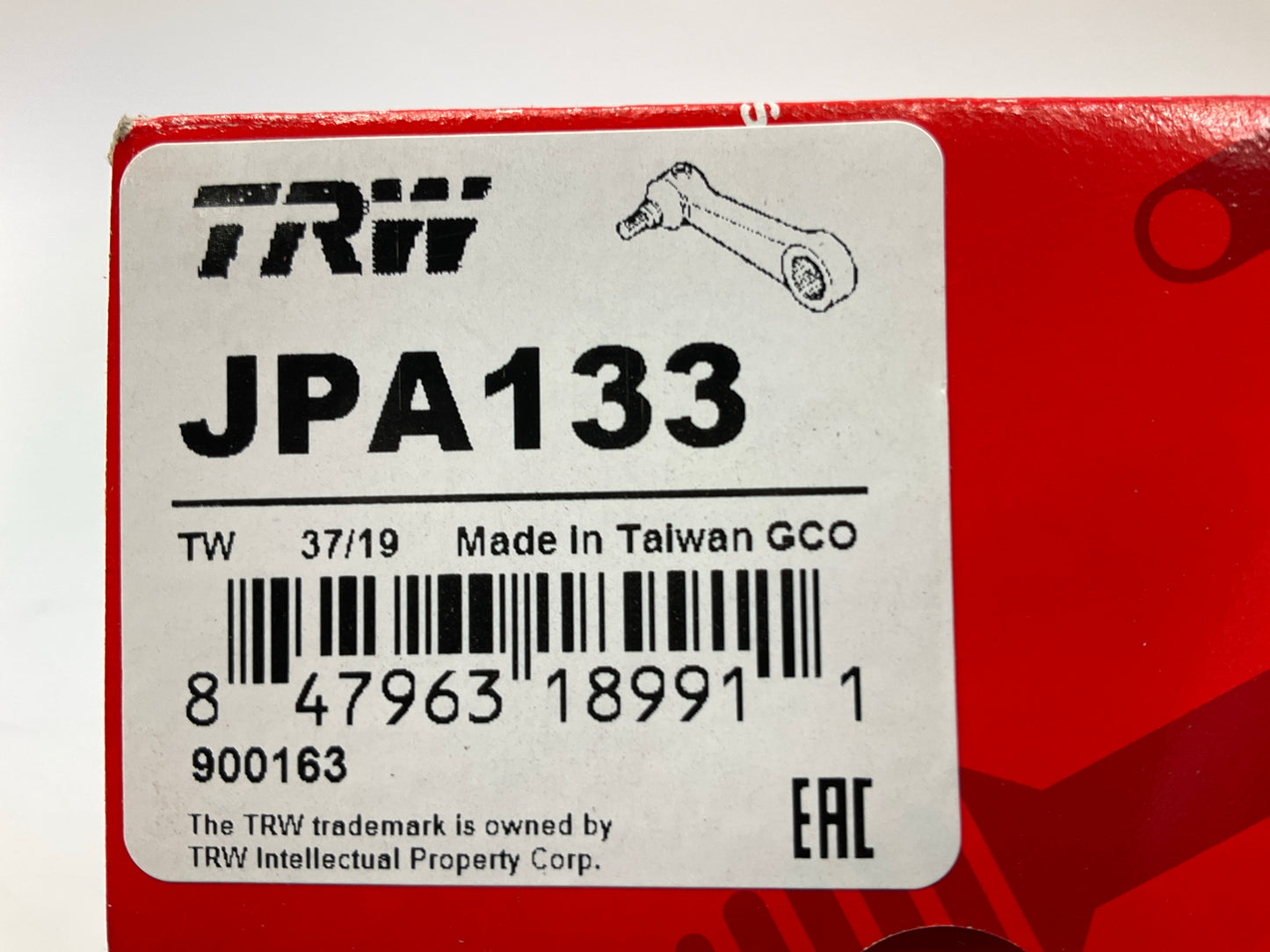 TRW JPA133 Steering Pitman Arm For 2009-2012 Dodge Ram 2500 3500