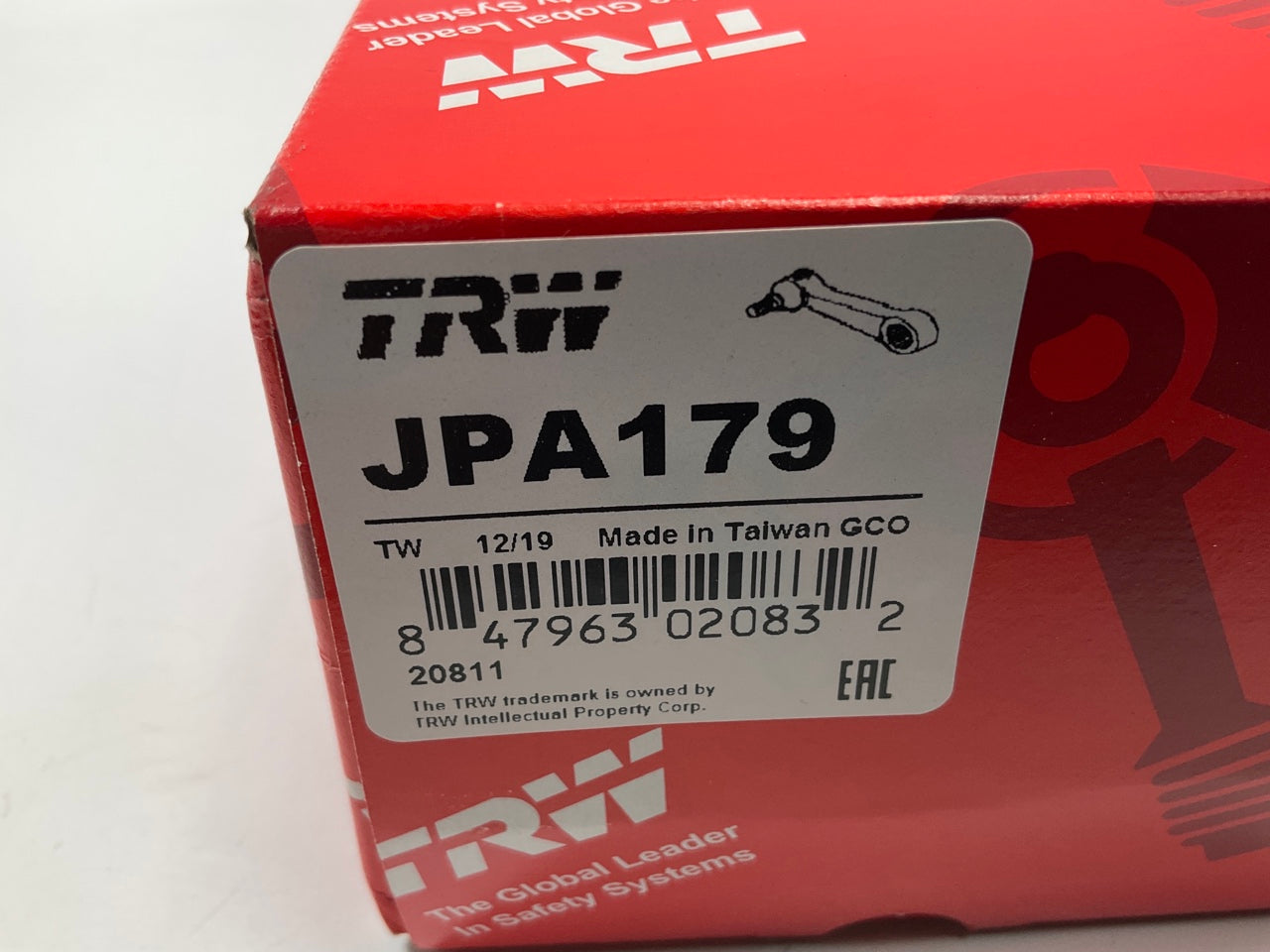 TRW JPA179 Pitman Arm For 2000-2001 Dodge Ram 1500 2500 3500 RWD (2WD) ONLY