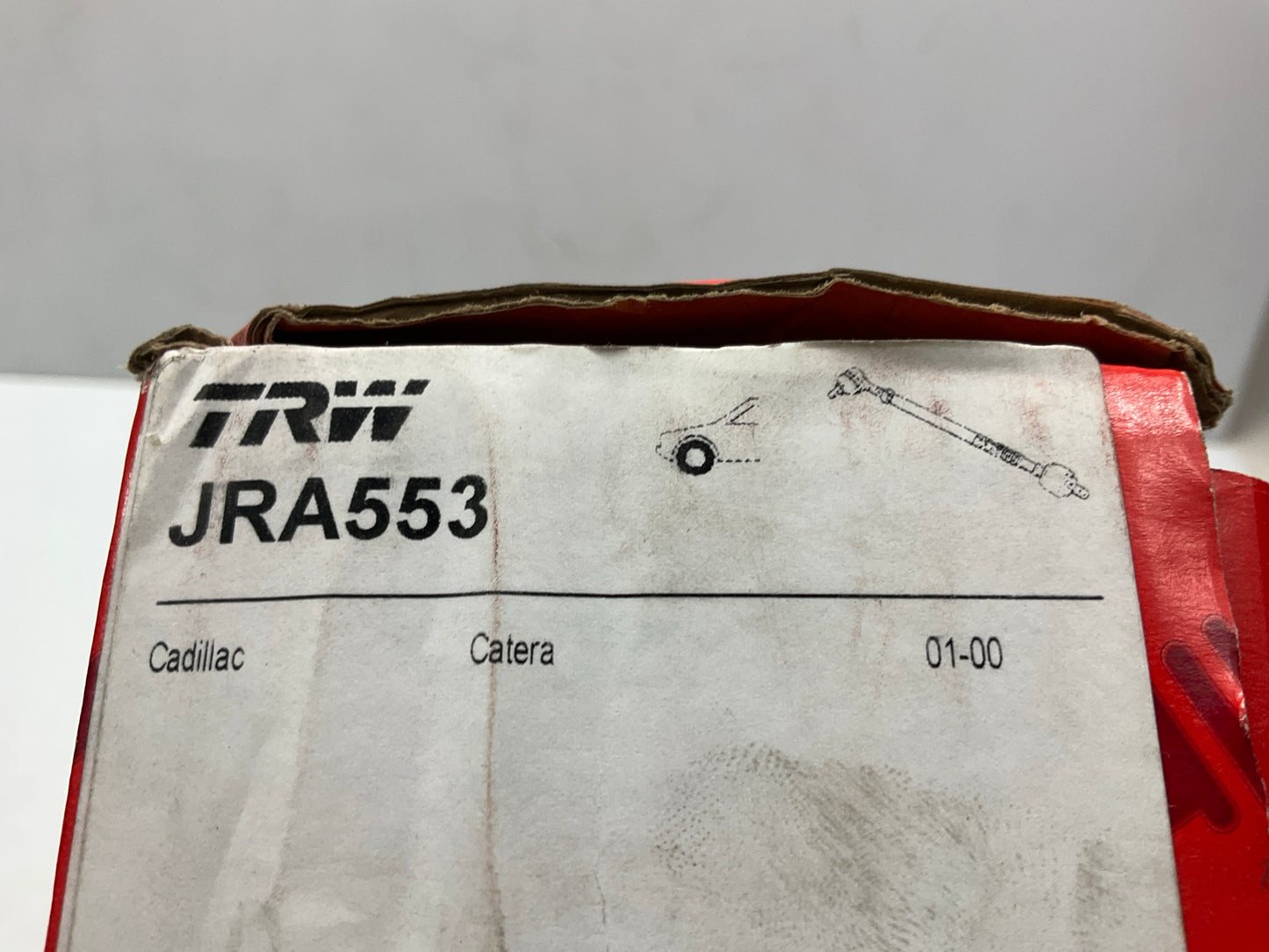 TRW JRA553 Left Steering Tie Rod Assembly For 2000-2001 Cadillac Catera