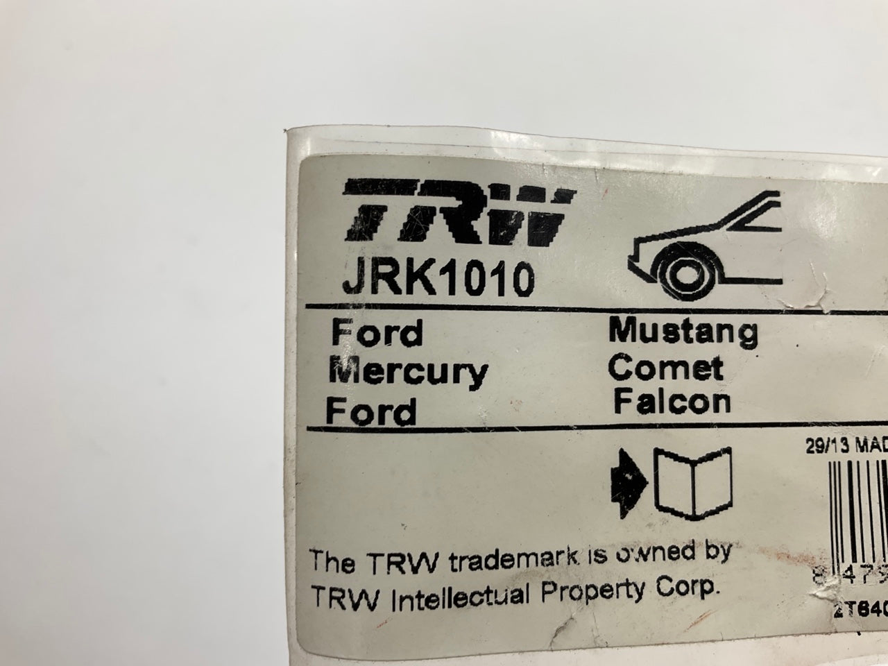 TRW JRK1010 Control Arm Shaft Kit - Front Upper