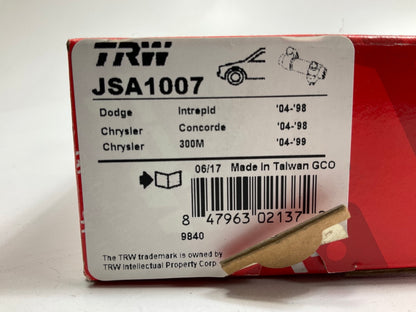 (2) TRW JSA1007 Steering Tie Rod End Adjusting Sleeve