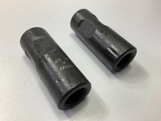 (2) TRW JSA110 Steering Tie Rod End Adjusting Sleeves - 92-97 Mitsubishi Montero