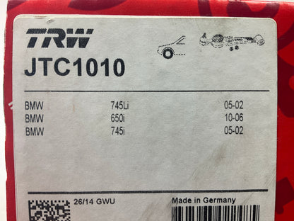TRW JTC1010 Suspension Control Arm & Ball Joint, Front Left Lower Rearward