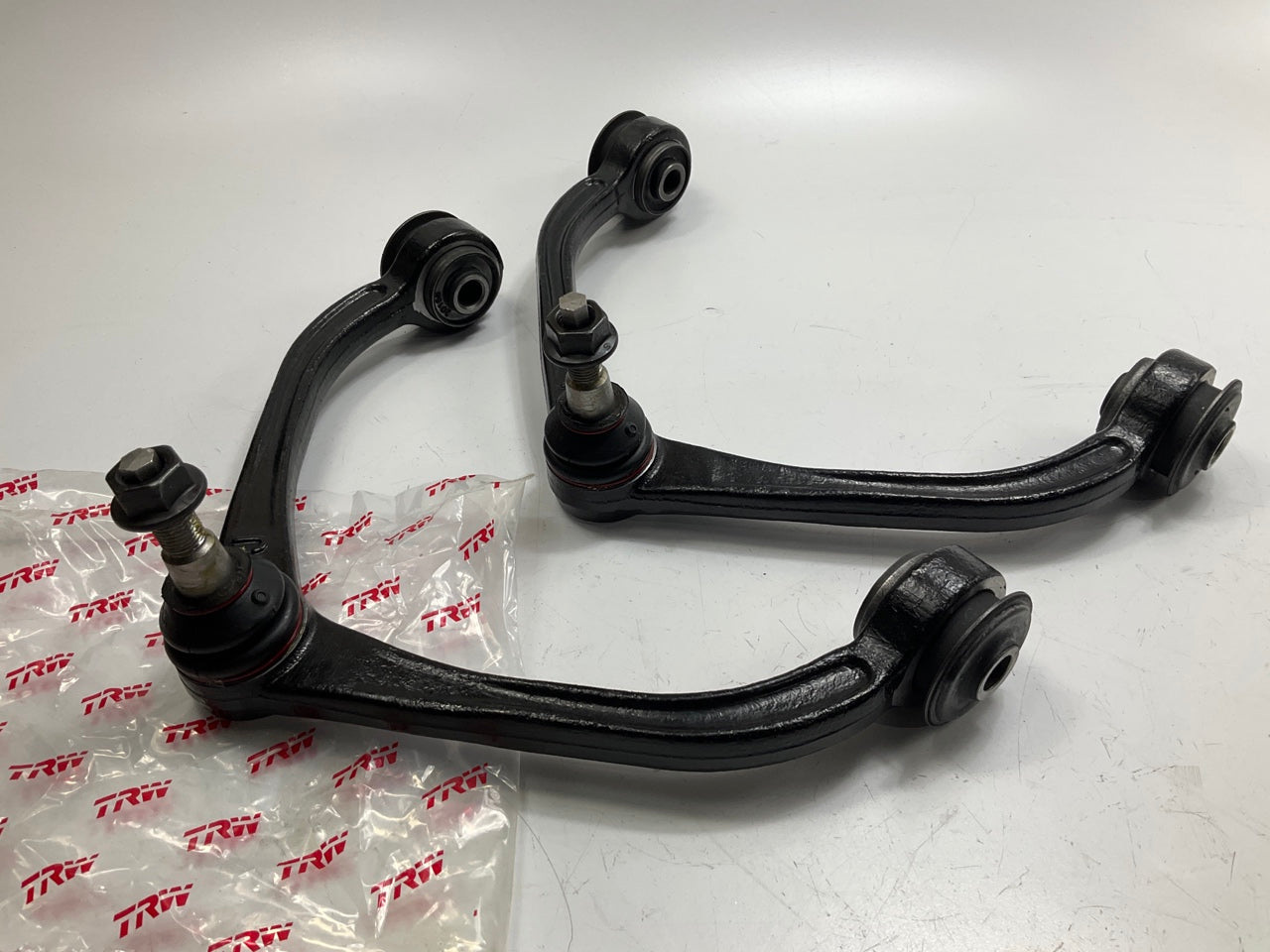 (2) TRW JTC1587 Front Upper Control Arm & Ball Joint For 2004-2010 Dodge Dakota