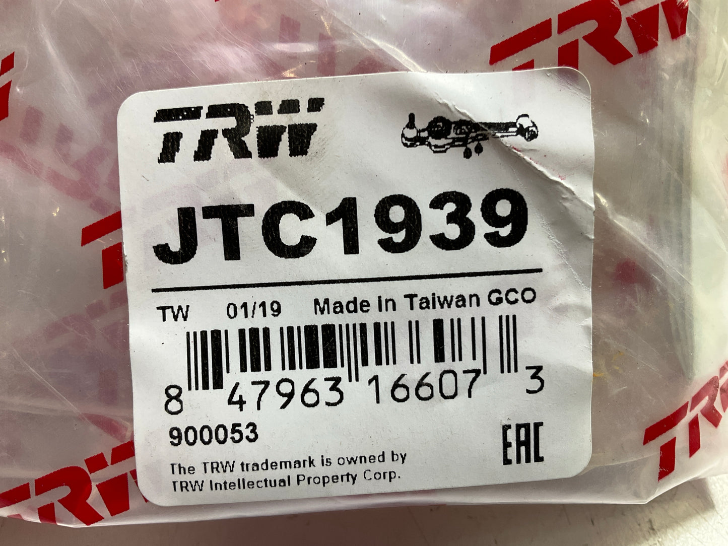 TRW JTC1939 Front Left Lower Control Arm For 1995-2002 Suzuki Esteem