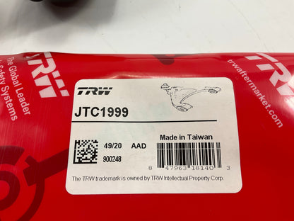 (2) TRW JTC1999 Suspension Control Arm And Ball Joint Assembly, Front Upper