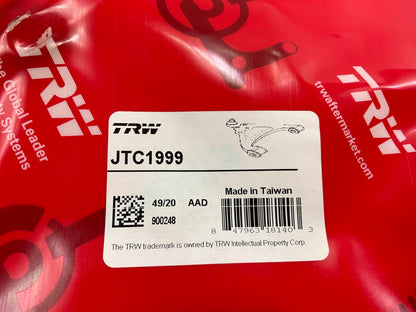 TRW JTC1999 Suspension Control Arm And Ball Joint Assembly, Front Upper