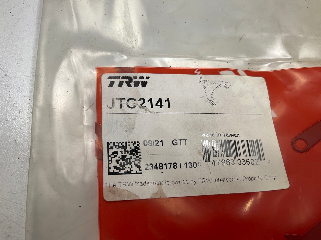 TRW JTC2141 Front Left Lower Suspension Control Arm