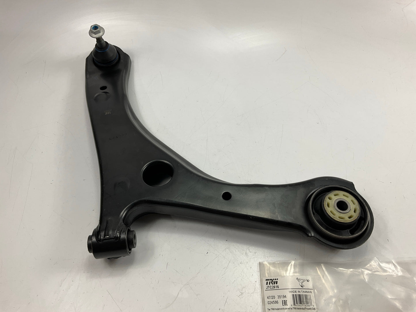 TRW JTC2616 Suspension Control Arm And Ball Joint Assembly, Front Right Lower