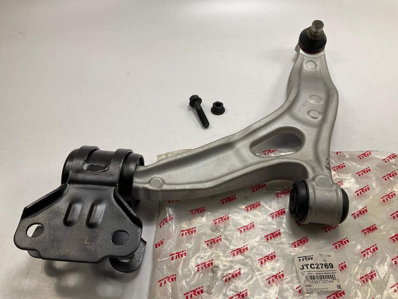 TRW JTC2769 Front Left Lower Suspension Control Arm And Ball Joint Assembly