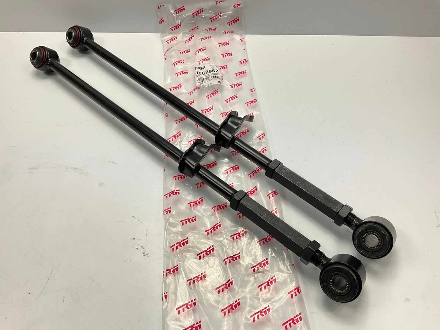 (2) TRW JTC2962 Rear Upper Suspension Control Arm For 2002-2003 Acura TL