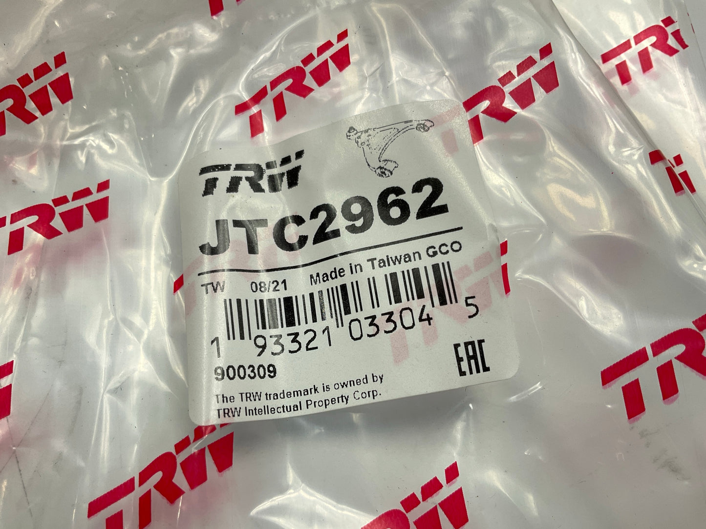 TRW JTC2962 Suspension Control Arm, Rear Left Lower Rearward