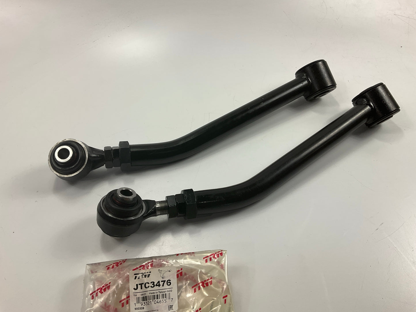 (2) TRW JTC3476 Rear Upper Adjustable Control Arm For 2007-2018 Jeep Wrangler