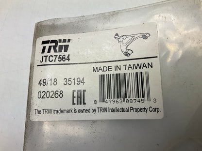 TRW JTC7564 Suspension Control Arm And Ball Joint Assembly, Front Lower Forward