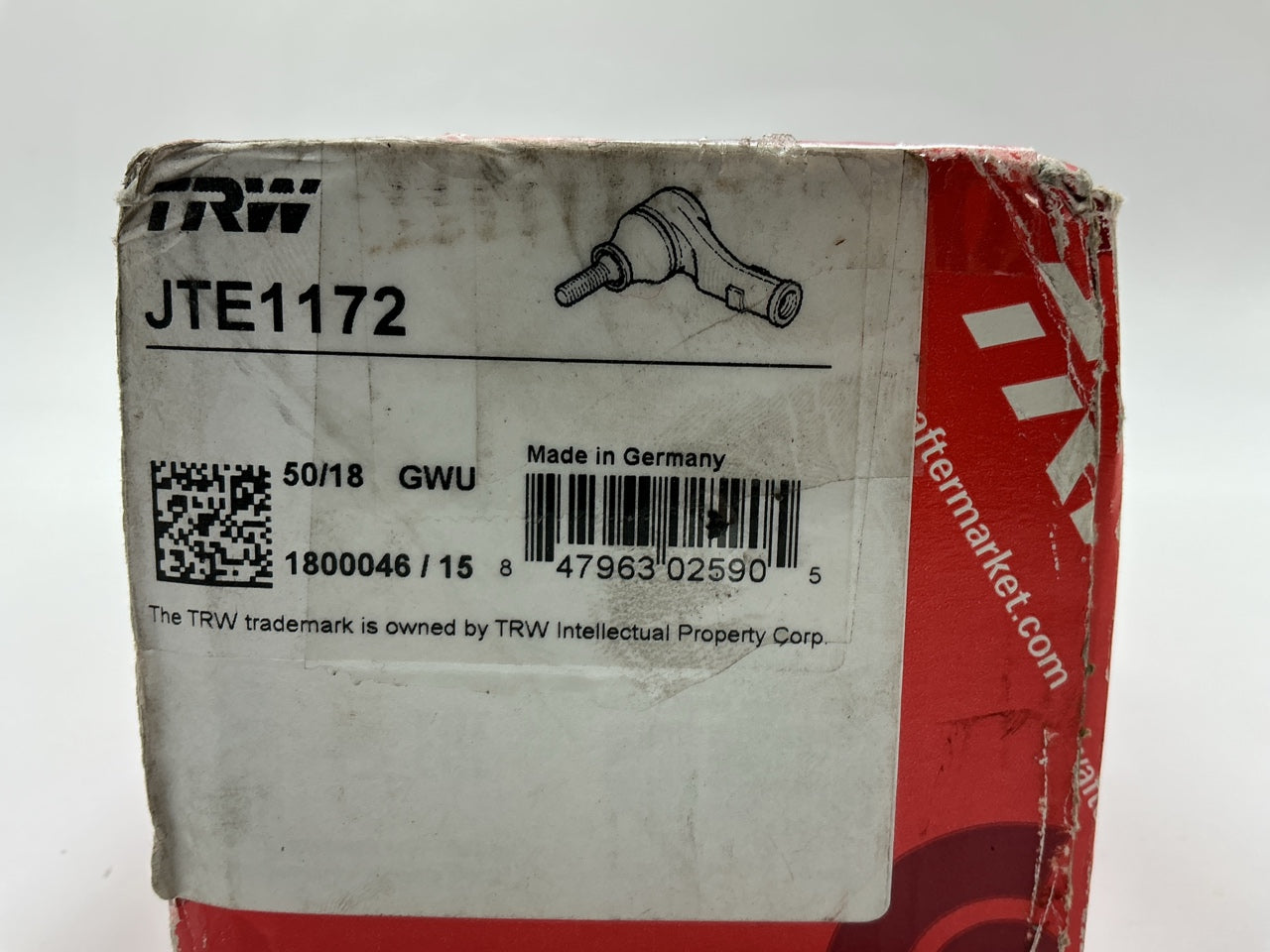 TRW JTE1172 Front Outer Steering Tie Rod End For 2003-12 Land Rover Range Rover