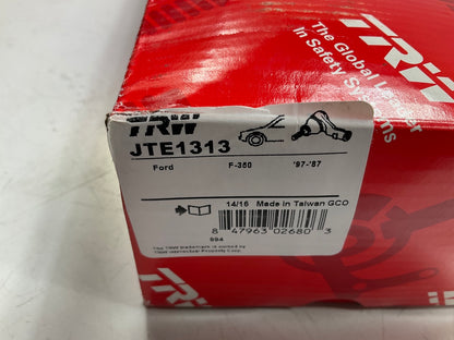 TRW JTE1313 Front Right Outer Steering Tie Rod End For 1985-1997 Ford F-350 4WD
