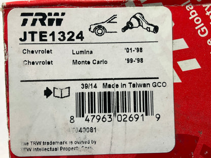 TRW JTE1324 Front Outer Steering Tie Rod End