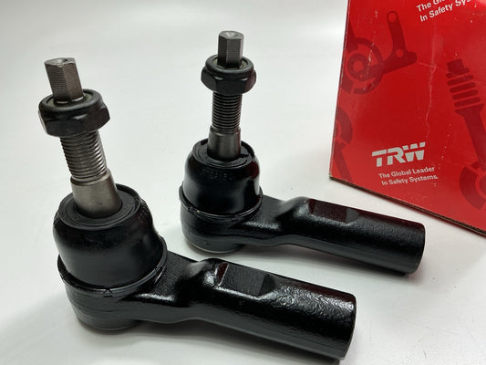 (2) TRW JTE1343 Front Outer Steering Tie Rod End For 2004-2007 Dodge Durango