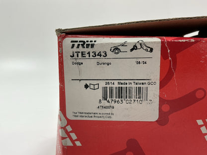 TRW JTE1343 Front Outer Steering Tie Rod End For 2004-2007 Dodge Durango