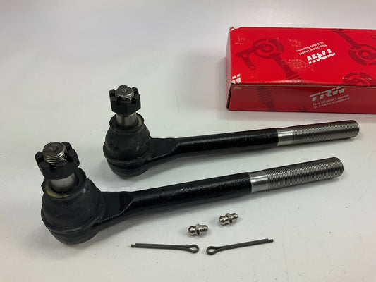 (2) TRW JTE1392 Front Outer Steering Tie Rod End  ''Motor Home Chassis''