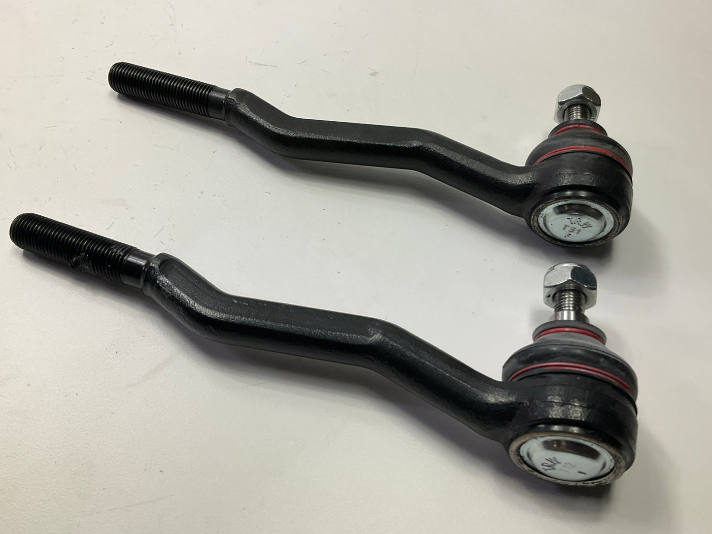 (2) TRW JTE150 Front Outer Steering Tie Rod End