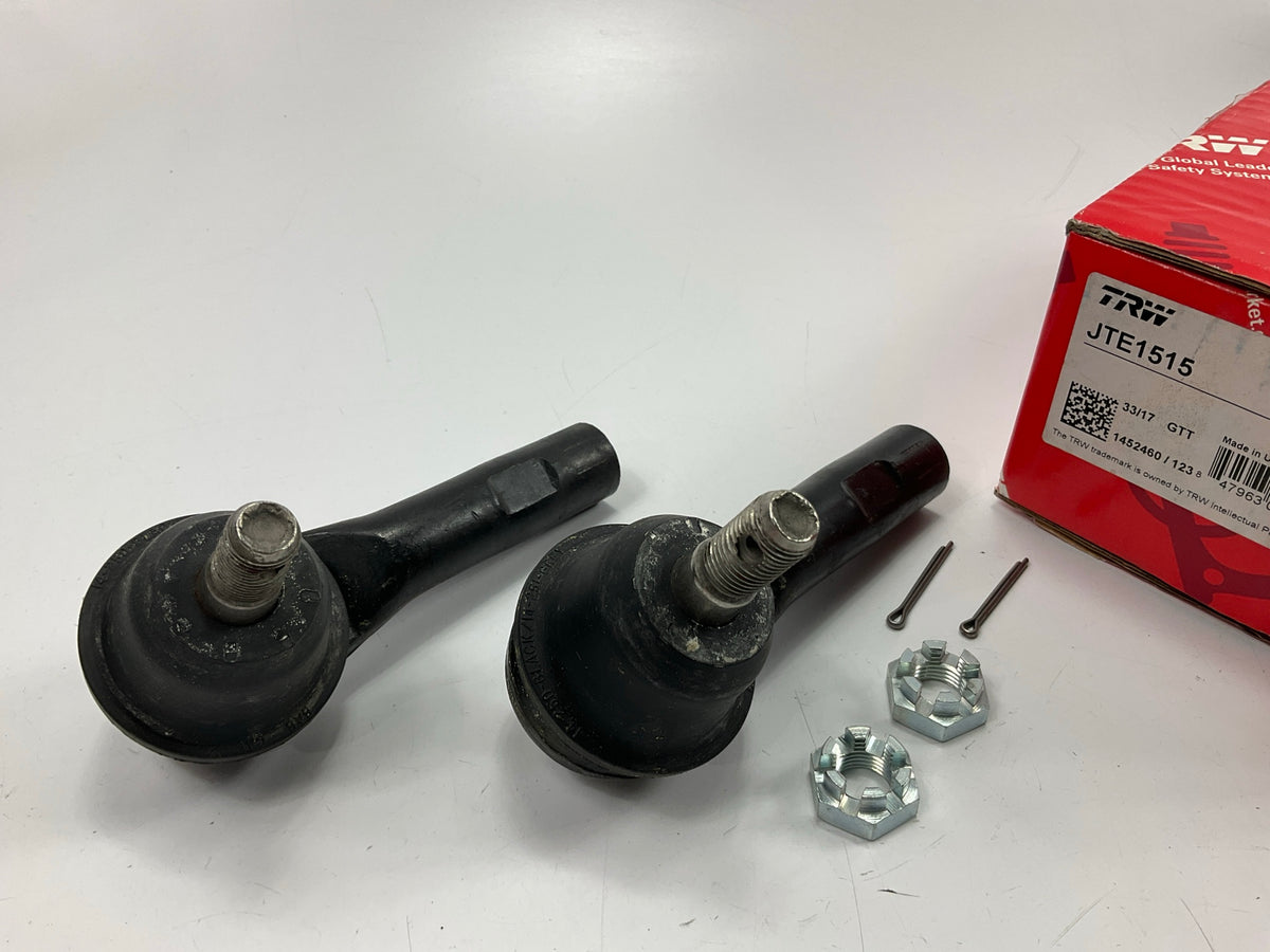 (2) TRW JTE1515 Outer Steering Tie Rod End For 1990-1993 New Yorker, Dynasty