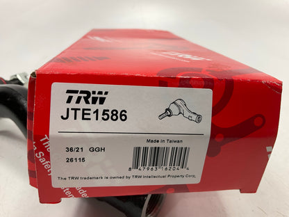 TRW JTE1586 Left Outer Steering Tie Rod End - 2007-2021 Toyota Tundra