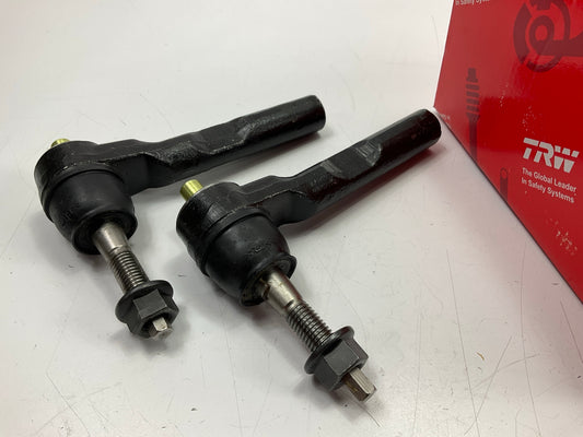 (2) TRW JTE1598 Rear Outer Tie Rod - 2003-2005 Chevy Silverado 1500 Quadrasteer