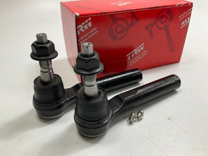 (2) TRW JTE1637 Front Outer Steering Tie Rod End 08-13 Chevy Tahoe Yukon HYBRID