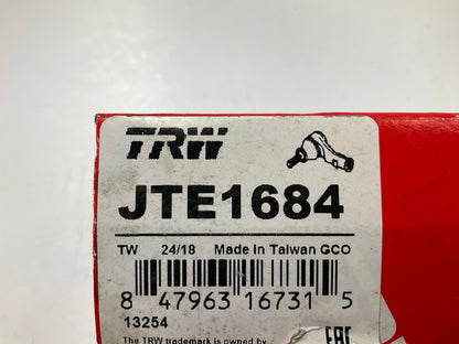 TRW JTE1684 Front Outer Steering Tie Rod End For 1984-1987 Pontiac Fiero