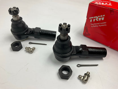 (2) TRW JTE1692 Steering Tie Rod End  For 1989-1998 Mazda MPV - OUTER