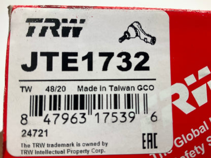 TRW JTE1732 Front Right Outer Steering Tie Rod End