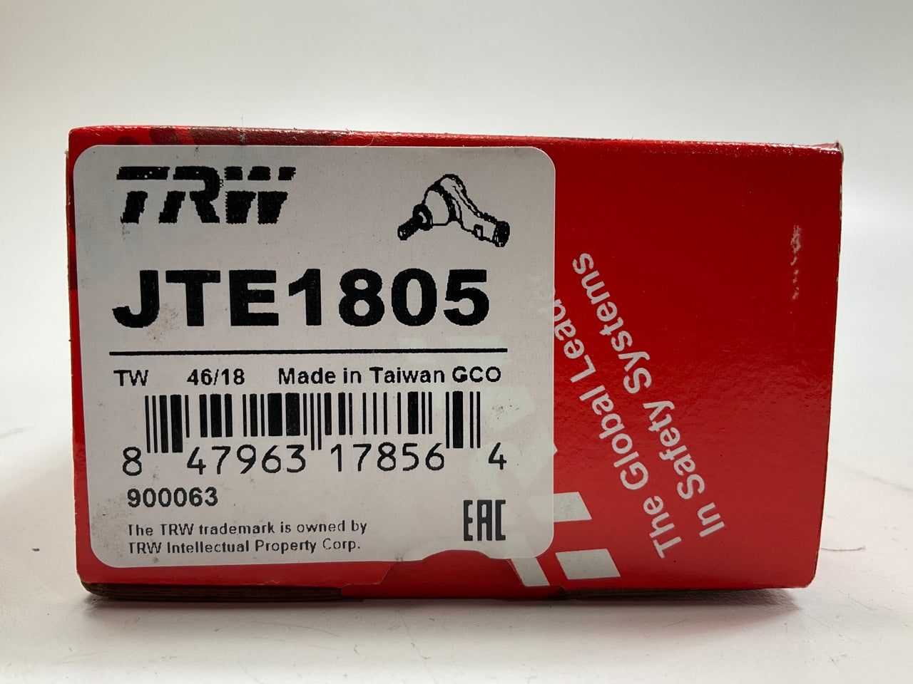 TRW JTE1805 Front Right Outer Steering Tie Rod End For 2009 Kia Borrego