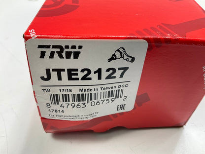 (2) TRW JTE2127 Front Outer Steering Tie Rod End