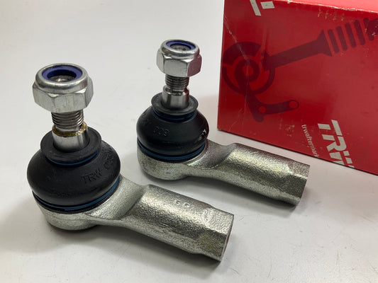 (2) TRW JTE241 Front Outer Steering Tie Rod End For 1993-1995 Mazda RX-7