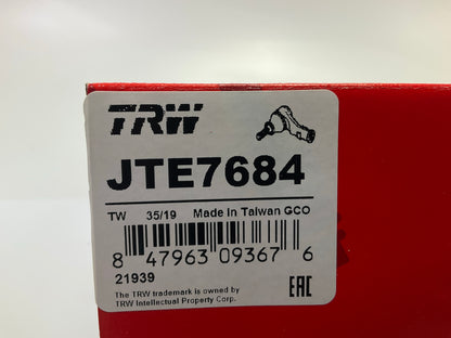 TRW JTE7684 Right Outer Steering Tie Rod End For 2009-2010 Sonata, 08-11 Azera