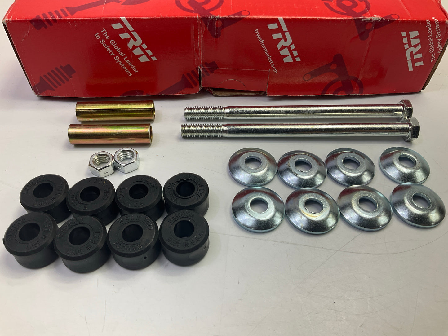 (2) TRW JTS1163 Front Stabilizer Sway Bar Link Kit For 1989-1998 Mazda MPV