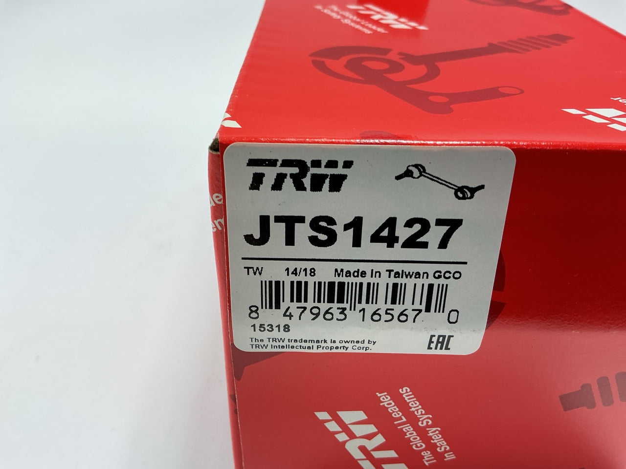 TRW JTS1427 Front Right Suspension Stabilizer Sway Bar Link Kit