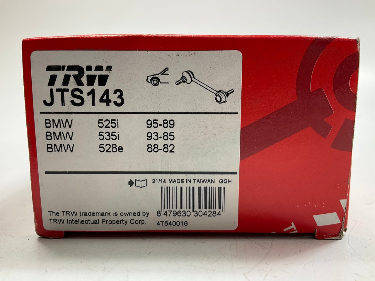 (2) TRW JTS143 Front Suspension Stabilizer Sway Bar Link Kit