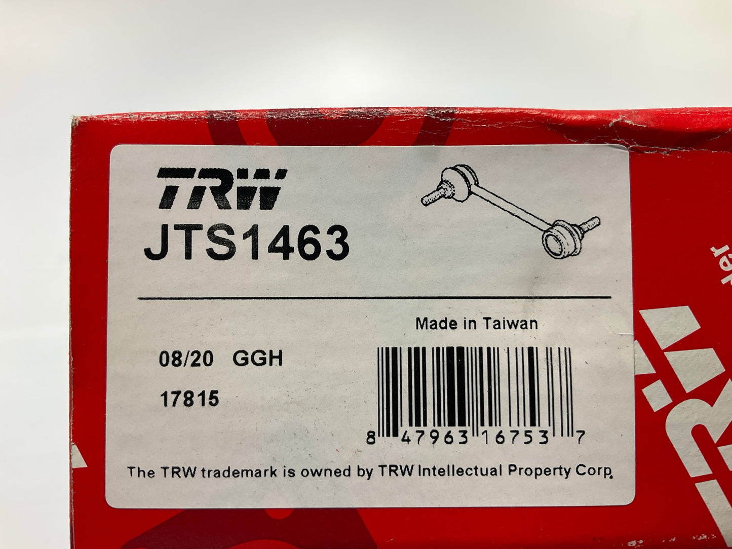 TRW JTS1463 Front Suspension Stabilizer Sway Bar Link Kit, 03-05 Lincoln Aviator