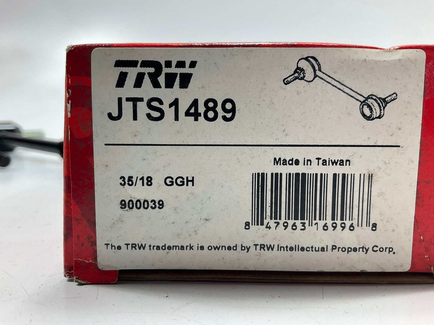 (2) TRW JTS1489 Rear Suspension Stabilizer Sway Bar Link Kit