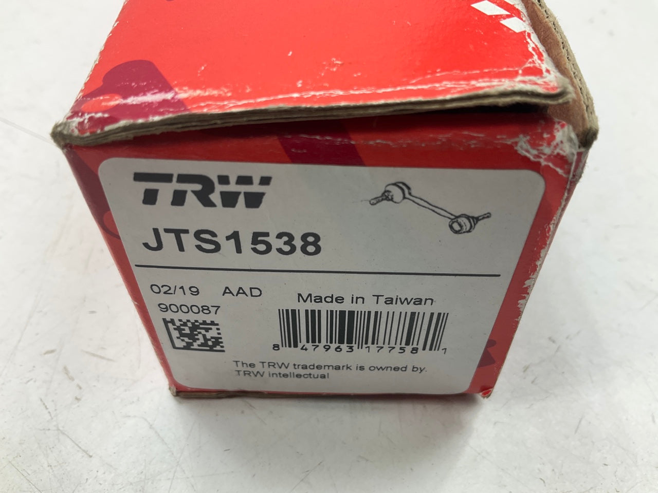 MISSING HARDWARE TRW JTS1538 Front Left Suspension Stabilizer Sway Bar Link Kit