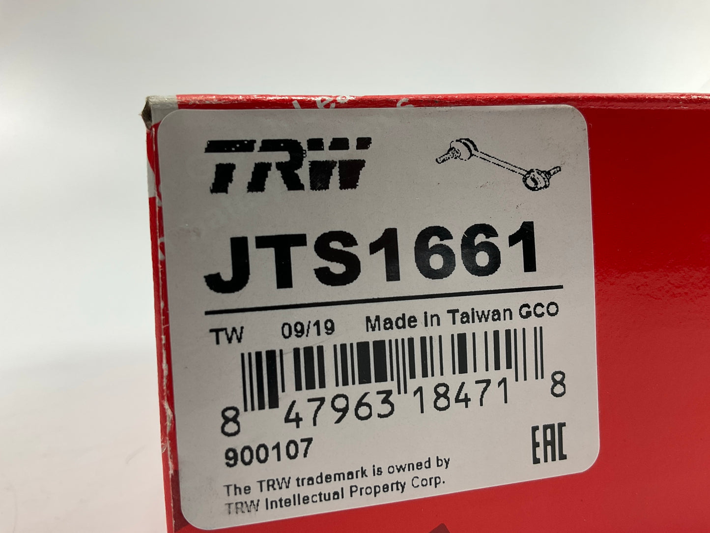 TRW JTS1661 Rear Left Suspension Stabilizer Sway Bar Link Kit
