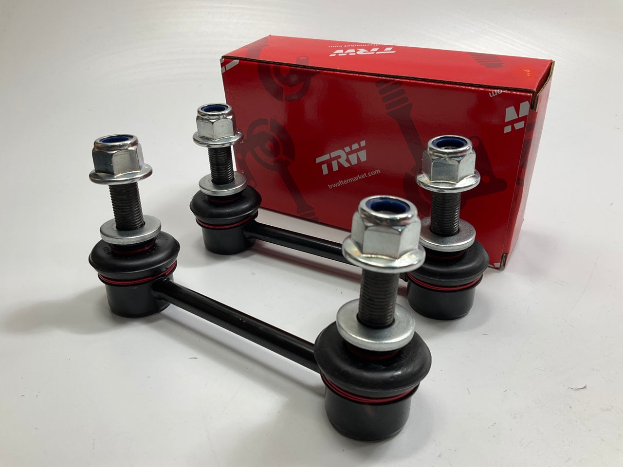 (2) TRW JTS1673 Rear Stabilizer Sway Bar Link Kit For 2013-2020 Ford Fusion