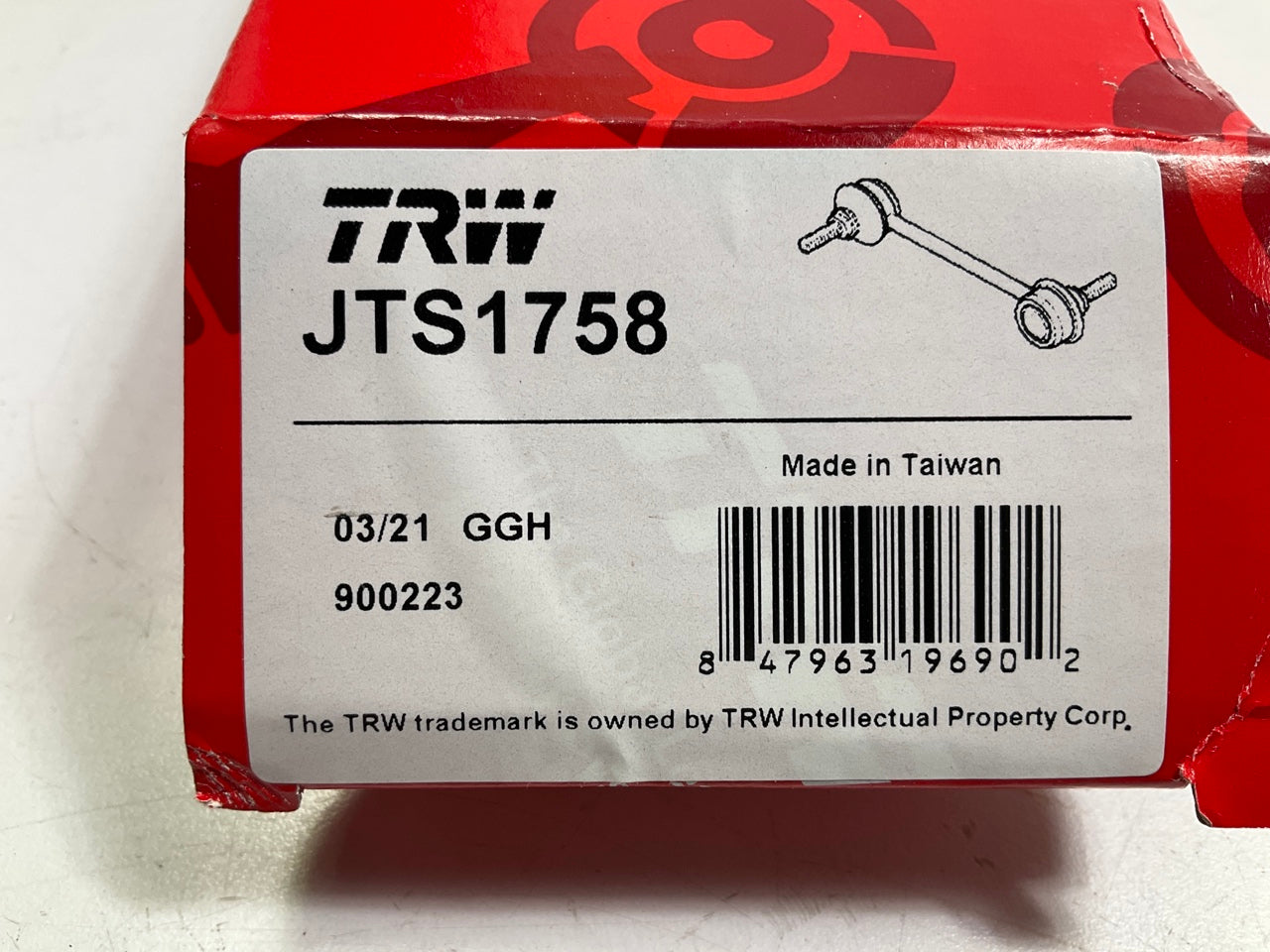 (2) TRW JTS1758 Rear Suspension Stabilizer Sway Bar Link Kit 90-98 Astro, Safari