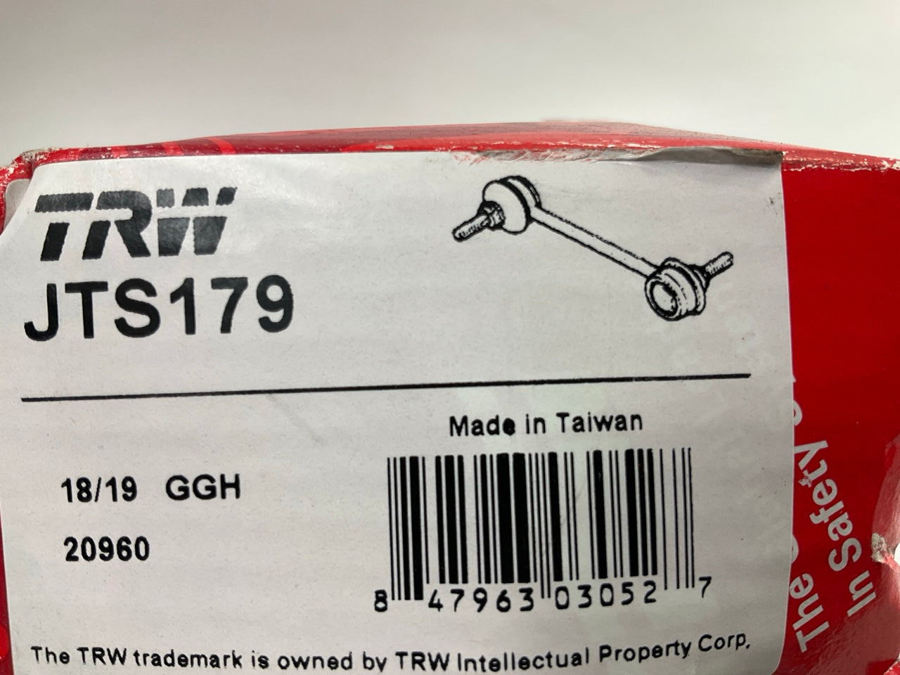 TRW JTS179 Front Suspension Stabilizer Sway Bar Link Kit