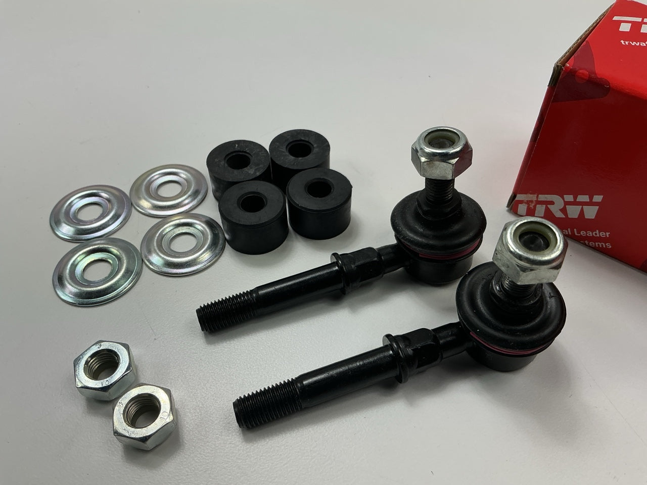 (2) TRW JTS296 Front Suspension Stabilizer Sway Bar Link Kit