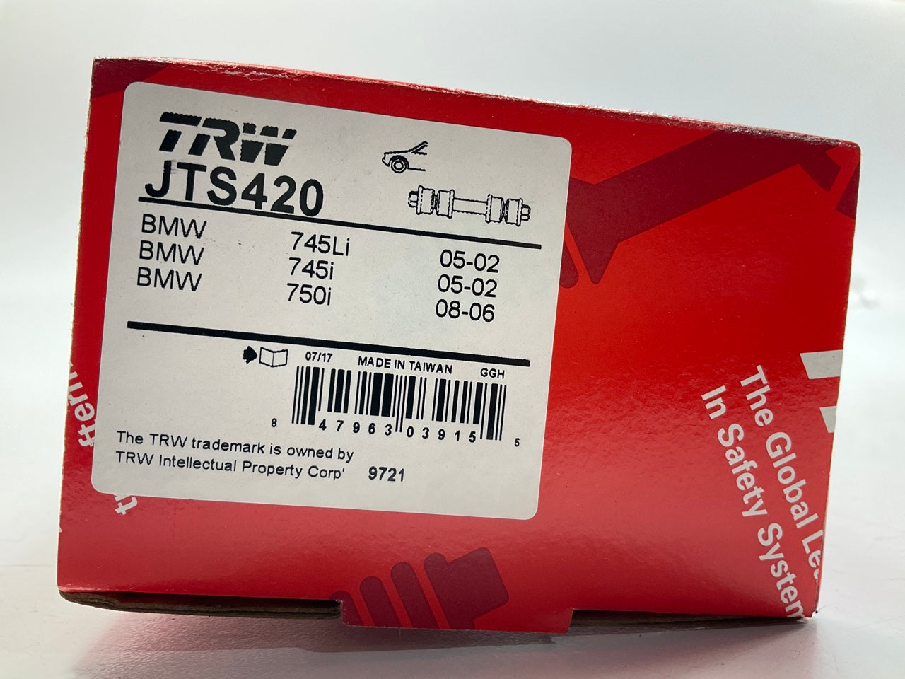 TRW JTS420 Front Right Suspension Stabilizer Sway Bar Link Kit